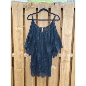 FREE PEOPLE Lace Slip Dress